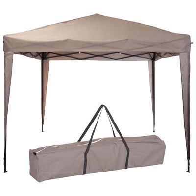 ProGarden svinību telts Easy-Up, 300x300x245 cm, pelēkbrūna