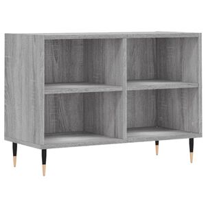 vidaXL TV skapītis, pelēka ozolkoka, 69,5x30x50 cm, inženierijas koks