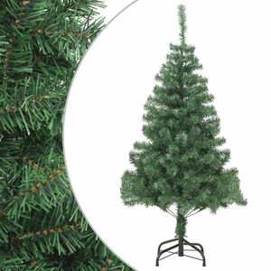 vidaXL mākslīgā Ziemassvētku egle ar statīvu, 150 cm, 380 zari