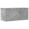 vidaXL uzglabā&scaron;anas kaste, pelēka, 100x42x46 cm, inženierijas koks