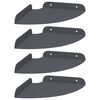 vidaXL Peldējo&scaron;ais plaukts ar plauktu 4 pcs Antracīts 18 x 18 x 2 cm