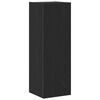 vidaXL Sienas TV Skapis 30,5 x 30 x 90 cm Melns ozolkoks