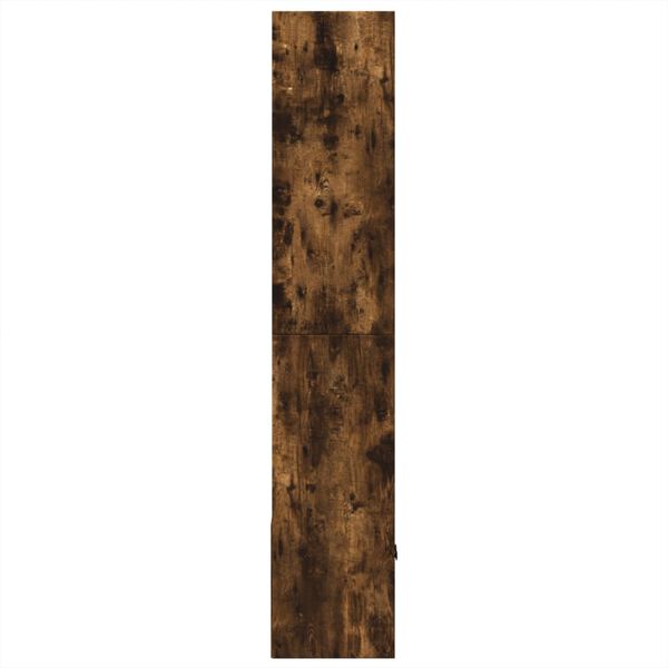 vidaXL grāmatplaukts, ozola krāsa, 70x36x189 cm, inženierijas koks