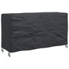 vidaXL Mēbeļu pārklājs Vienkrāsains Melna 180 x 70 x 90 cm 210D