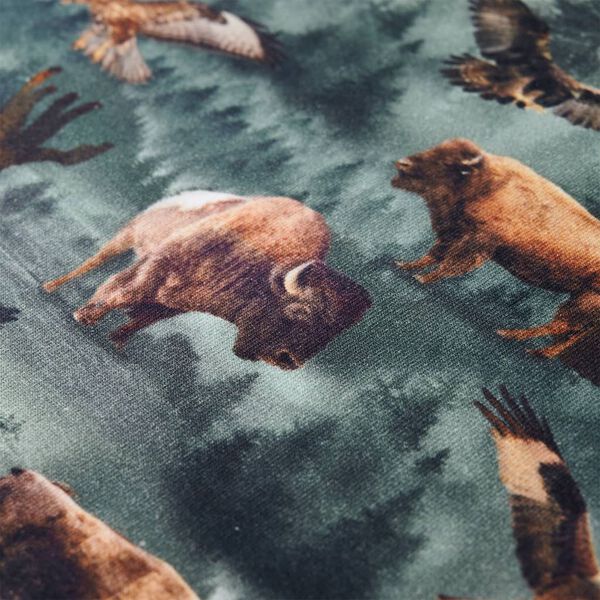 Bērnu džemperis, tum&scaron;i zaļ&scaron;, 128