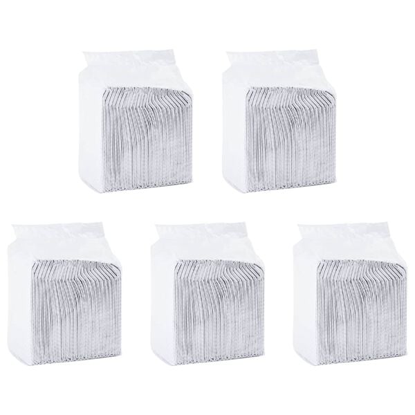 vidaXL Dzīvnieku apmācības paklājs Vienkrāsains 300 pcs 120 x 80 cm