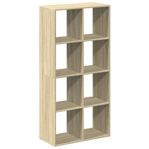 vidaXL telpas sadalītājs, grāmatu plaukts, 69,5x29x137,5 cm