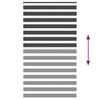 vidaXL žalūzijas zebra 125x230 cm auduma platums 120,9 cm poliesters