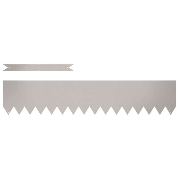 vidaXL Zāliena Apmale 30 pcs Brūna 100 x 0.05 x 20 cm