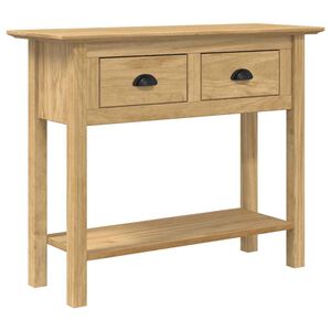 vidaXL Konsoles galds BODO Medus brūns 91 x 34.7 x 74 cm