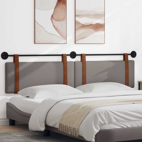 vidaXL Karājo&scaron;s galvgalis Pelēkbrūna 210 x 55 x 5 cm Antīks PU