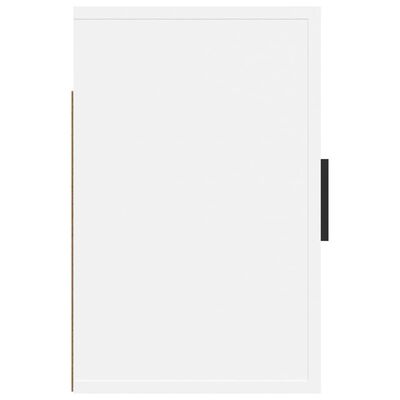 vidaXL sienas naktsskapītis, balts, 50x30x47 cm