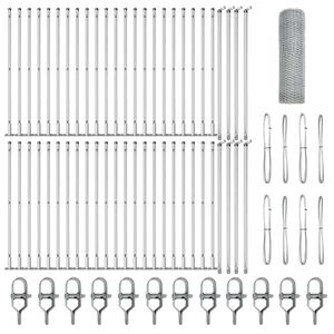 vidaXL Žoga āķis Sudraba