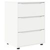 vidaXL Skapītis 60 x 48 x 81 cm Inženierijas koks Balts