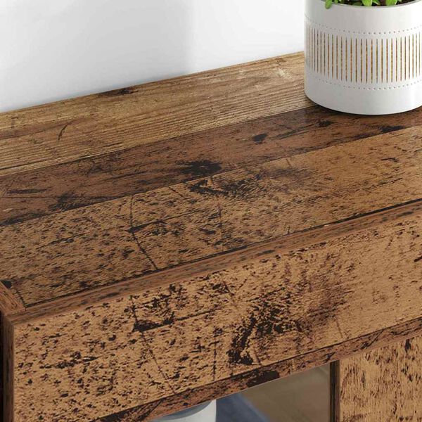 vidaXL Sienas skapji 2 pcs Vecs koks 69,5 x 34 x 90 cm