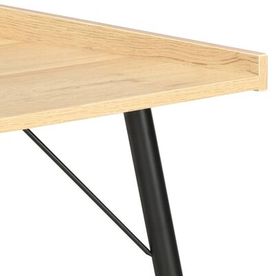 vidaXL galds, ozolkoka krāsa, 90x50x79 cm