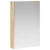 vidaXL Vannas istabas spoguļu skapis Sonoma ozols 40 x 10,5 x 60,5 cm