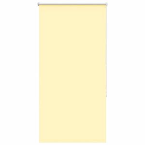 vidaXL rullo žalūzijas, aptum&scaron;ojo&scaron;as, dzeltenas, 80x130 cm, audums, platums 75,7 cm, poliesters
