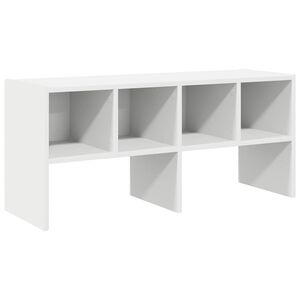 vidaXL apavu skapis, saliekamas, balts, 89,5x30x40 cm