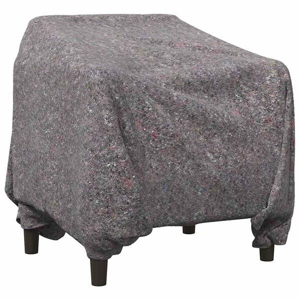 vidaXL Pārvadā&scaron;anas segas 25 pcs Pelēka 150 x 200 cm audums