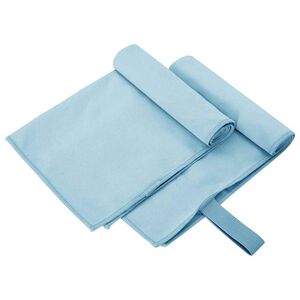 vidaXL Sporta dvieļi 2 pcs Zila 50 x 30 cm Poliesters un poliamīds