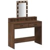 vidaXL Dressing galds Brūna 100 x 41 x 140 cm Inženierijas koks