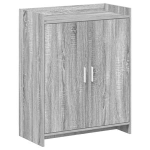 vidaXL Apavu skapis Pelēks Sonoma 73,5 x 36 x 92 cm Inženierijas koks