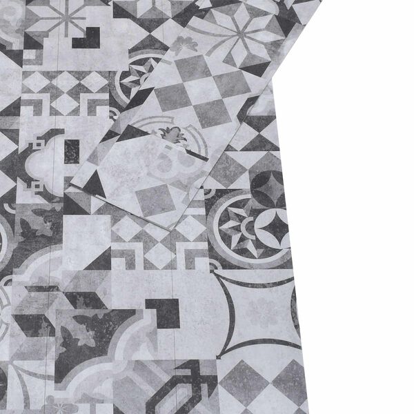 vidaXL Grīdas dēļi 36 pcs Pelēks 5,02 m&sup2; PVC