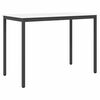 vidaXL Bāra galds Balts 150 x 80 x 105 cm Ciets priedes koks