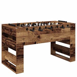 vidaXL Frizbija galds Vecs koks 146,5 x 74 x 85 cm Inženierijas koks