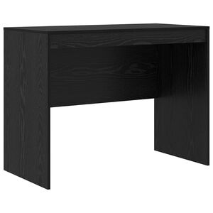 vidaXL Galds Melns ozolkoks 100 x 50 x 76 cm