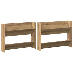 vidaXL Apavu skapis 2 gab. 81 x 18 x 60 cm Inženierijas koks