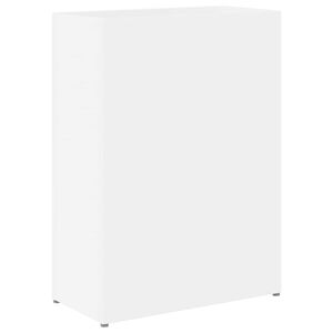 vidaXL Lietussarga statīvs Balts 40 x 20 x 55,5 cm Inženierijas koks