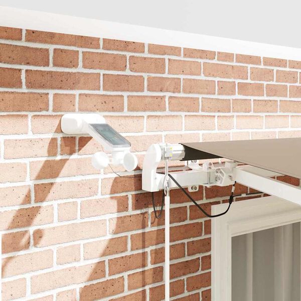 vidaXL Izvelkams jumtiņ&scaron; Bē&scaron;a 300 x 250 cm Poliesters un metāls