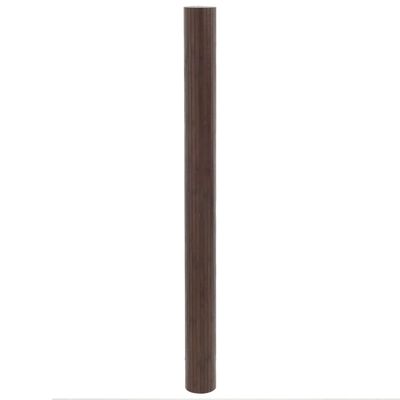 vidaXL paklājs, taisnstūra forma, tumši brūns, 80x300 cm, bambuss