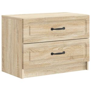 vidaXL Nakts skapītis ar atvilktni Sonomas ozols 62 x 34,5 x 44,5 cm