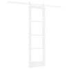 vidaXL Slīdo&scaron;ās durvis ORKDAL Balts 61 x 198,5 cm
