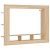 vidaXL TV skapītis, ozolkoka krāsa, 152x22x113 cm, inženierijas koks