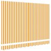 vidaXL Markīzes rezerves audums Dzeltena un balta 235 x 195 cm