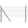 vidaXL Zemes fiksēts metinātā stieple žogs 50 x 0,6 m (W x H)