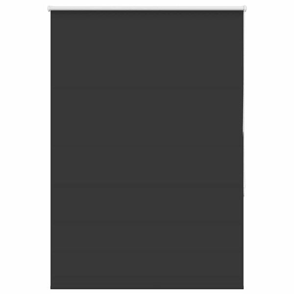 vidaXL rullo žalūzija melna 105x175 cm auduma platums 100,7 cm