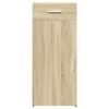 vidaXL kumode, ozolkoka krāsā, 40x42,5x93 cm, inženierijas koks