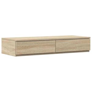 vidaXL Gultas atvilktnes Sonoma ozols 100 x 36,5 x 16,5 cm
