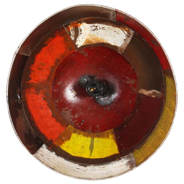 vidaXL griestu lampa, industriāla, daudzkrāsaina, 25 W, 41 cm, E27