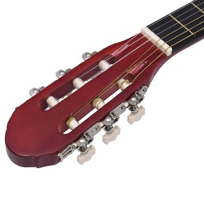 vidaXL 12-daļīgs ģitāras komplekts ar 6 stīgām un ekvalaizeru