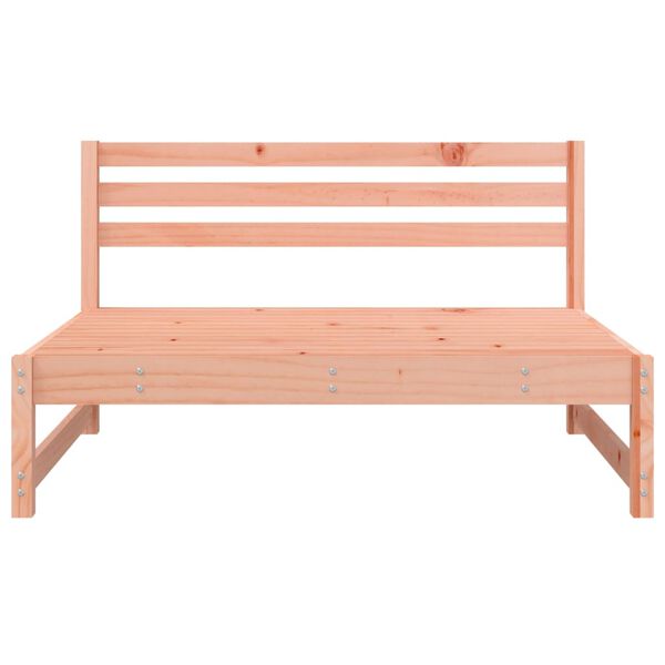 vidaXL dārza vidējais dīvāns, 120x80 cm, Duglasa egles masīvkoks