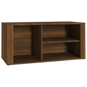 vidaXL apavu plaukts, ozolkoka krāsa, 100x35x45 cm, inženierijas koks