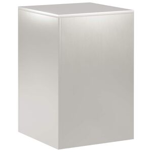 vidaXL Augu statīvs Sudraba 40 x 40 x 60 cm Tērauds