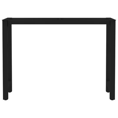 vidaXL virtuves galda kāja, H forma, 100x40x72 cm