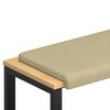 vidaXL Solspilvens kordurojs Pelēki zaļa Dziļums 35 cm
